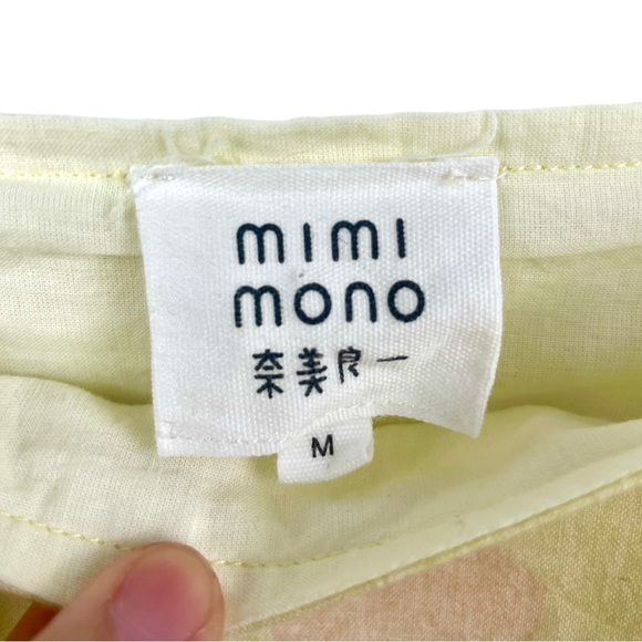 Yellow Midi Dress with Pastel Accents - Picture 8 of 9